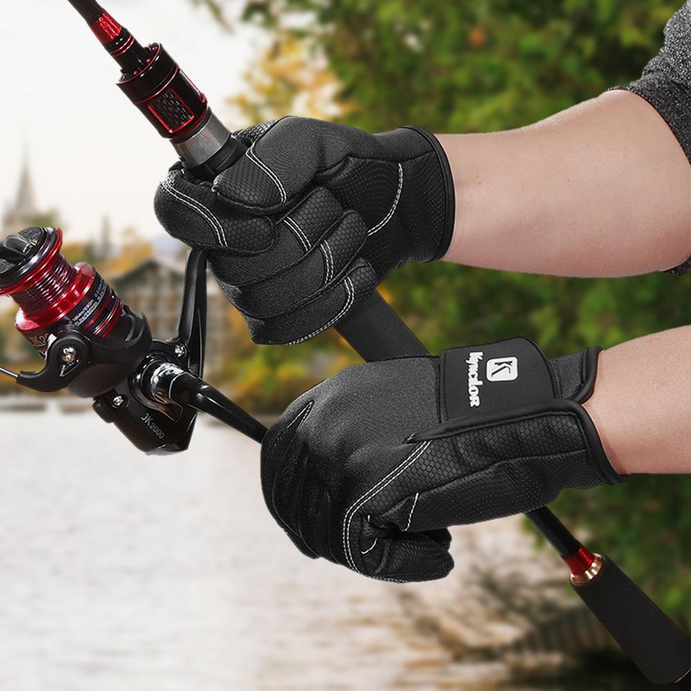 Neoprene Fishing Gloves For Men and Women 2 Cut Fingers Flexible