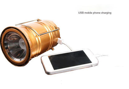 Telescopic Multifunctional Solar Camping Lantern