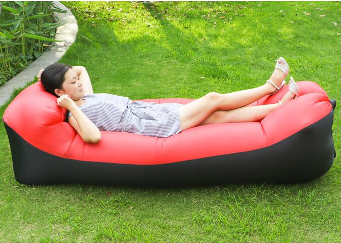 Fast-Inflatable Outdoor Air Sofa: Hangout, Lounge, Sleep