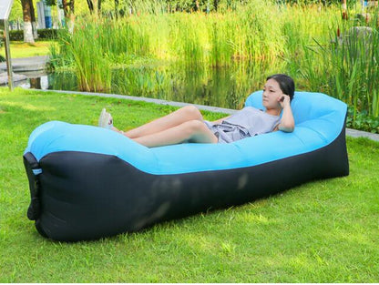 Fast-Inflatable Outdoor Air Sofa: Hangout, Lounge, Sleep