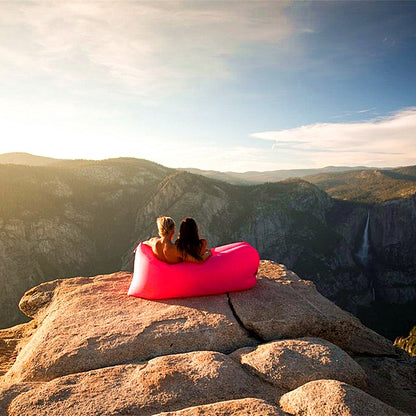 Fast-Inflatable Outdoor Air Sofa: Hangout, Lounge, Sleep