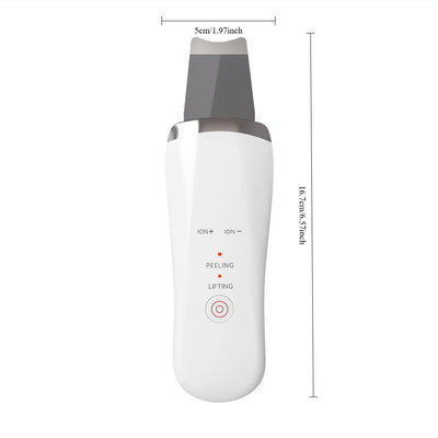 LED Ultrasonic Skin Scrubber