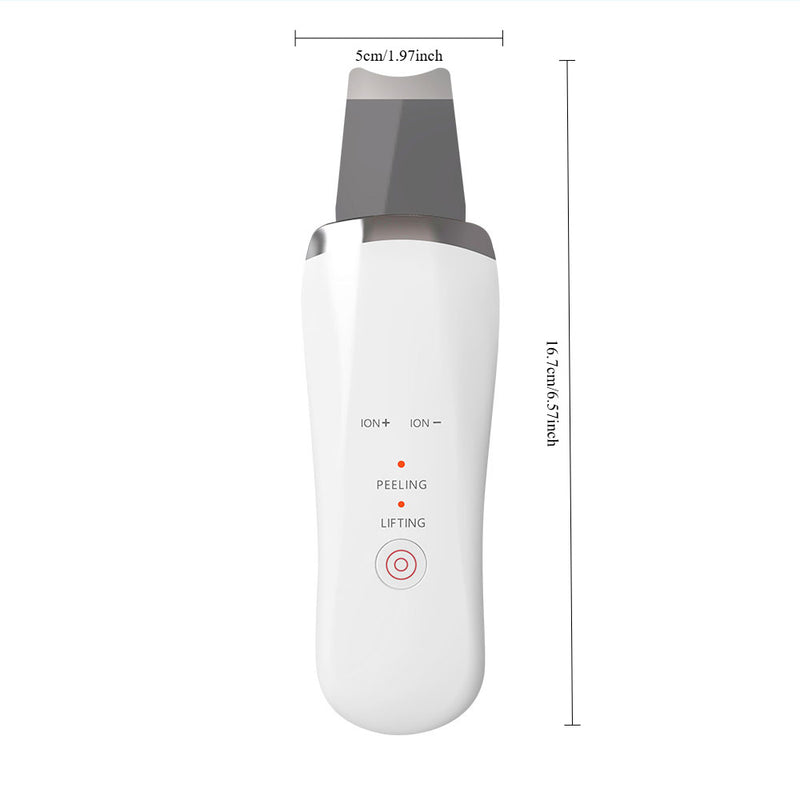 LED Ultrasonic Skin Scrubber