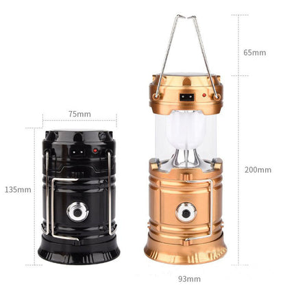 Telescopic Multifunctional Solar Camping Lantern