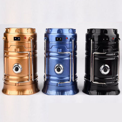 Telescopic Multifunctional Solar Camping Lantern