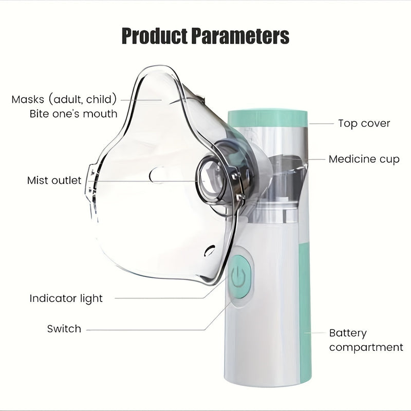 Portable Rechargeable Mesh Nebulizer