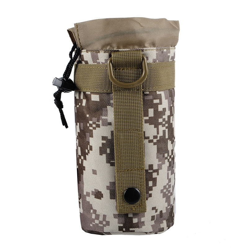 Portable Molle Water Bottle Pouch: Tactical