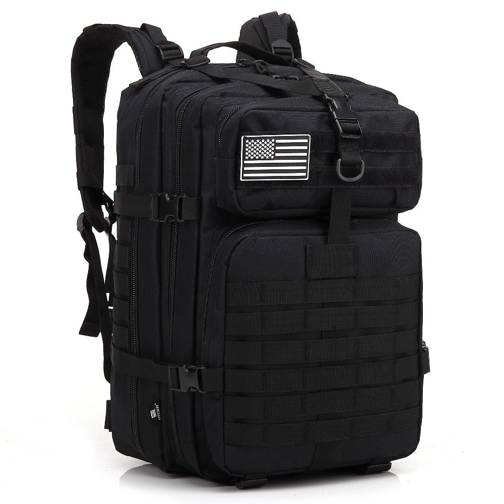 50L Man Army Tactical Backpack: Large-Capacity Military Assault Bag