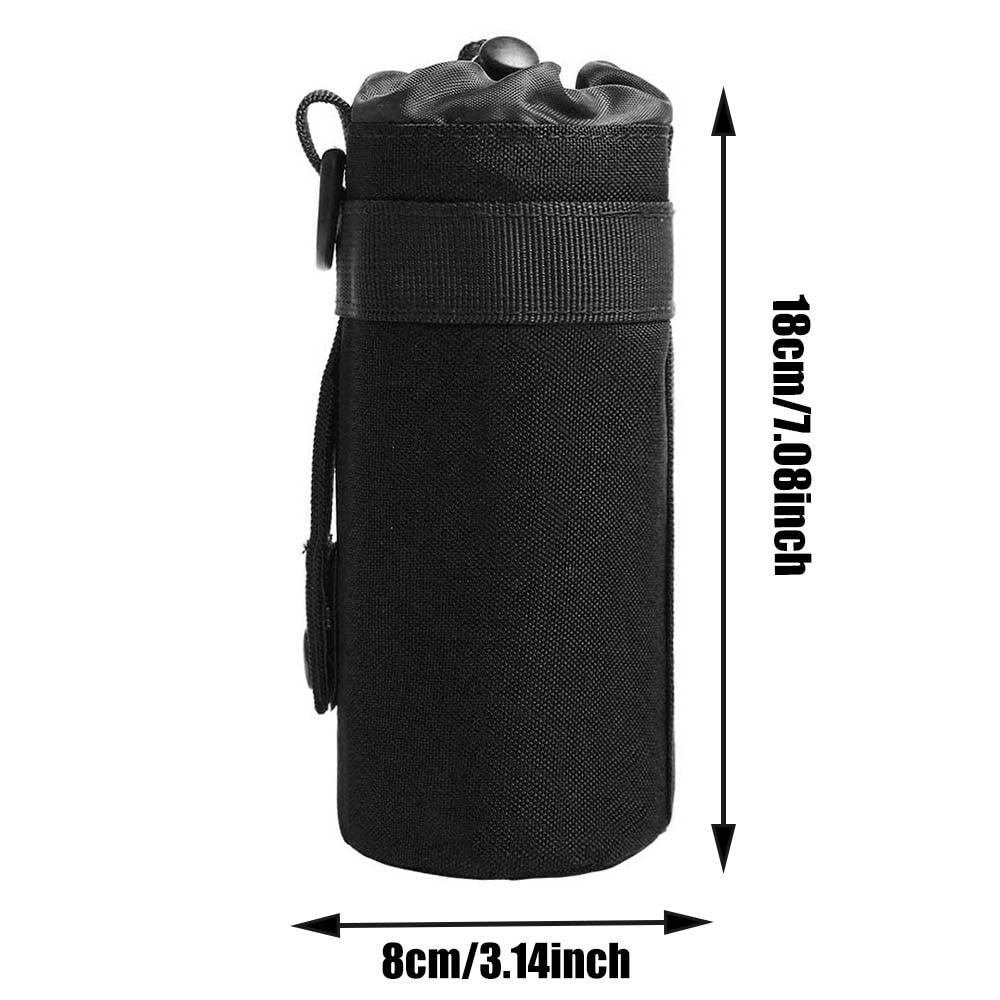 Portable Molle Water Bottle Pouch: Tactical