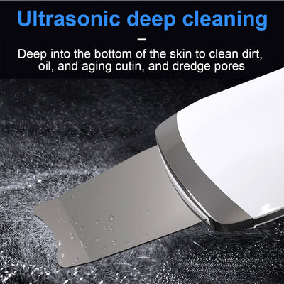 LED Ultrasonic Skin Scrubber