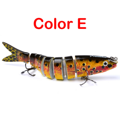 13.28cm Classic Lu Ya Duo fish 12 color bait 19g Lu Ya plastic bait