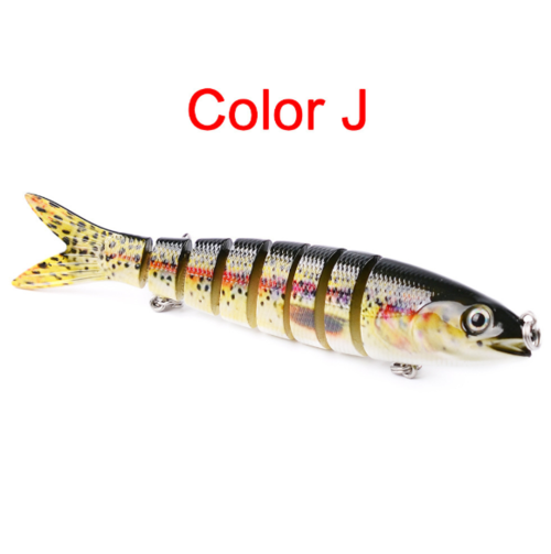 13.28cm Classic Lu Ya Duo fish 12 color bait 19g Lu Ya plastic bait