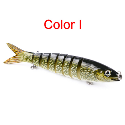 13.28cm Classic Lu Ya Duo fish 12 color bait 19g Lu Ya plastic bait