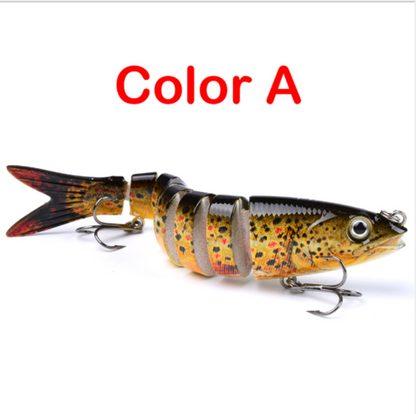 13.28cm Classic Lu Ya Duo fish 12 color bait 19g Lu Ya plastic bait