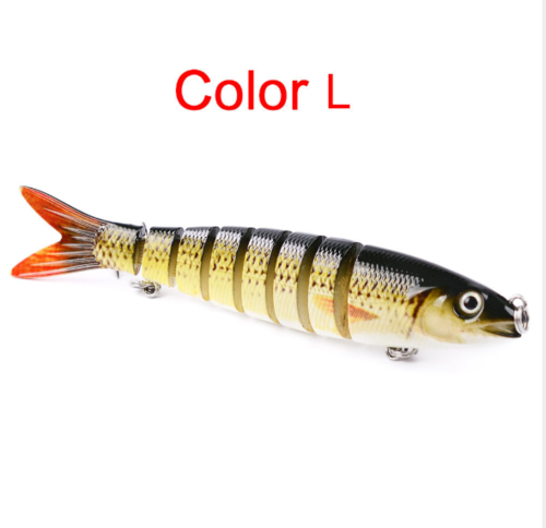 13.28cm Classic Lu Ya Duo fish 12 color bait 19g Lu Ya plastic bait