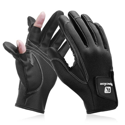 Neoprene Fishing Gloves For Men and Women 2 Cut Fingers Flexible SP