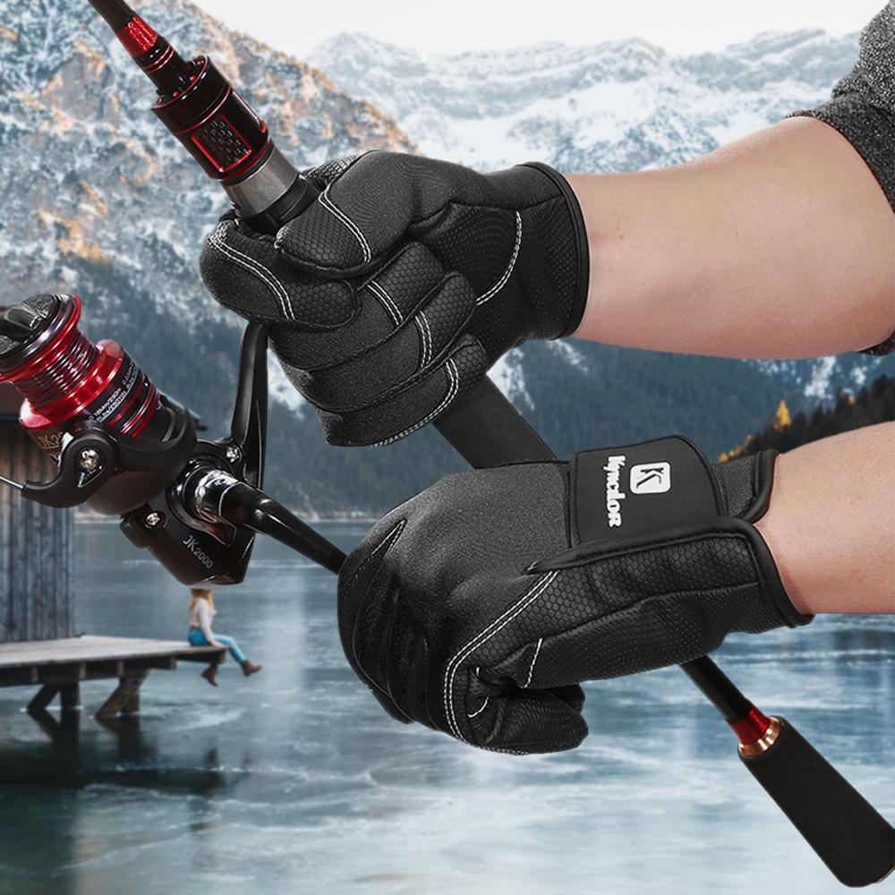 Neoprene Fishing Gloves For Men and Women 2 Cut Fingers Flexible SP