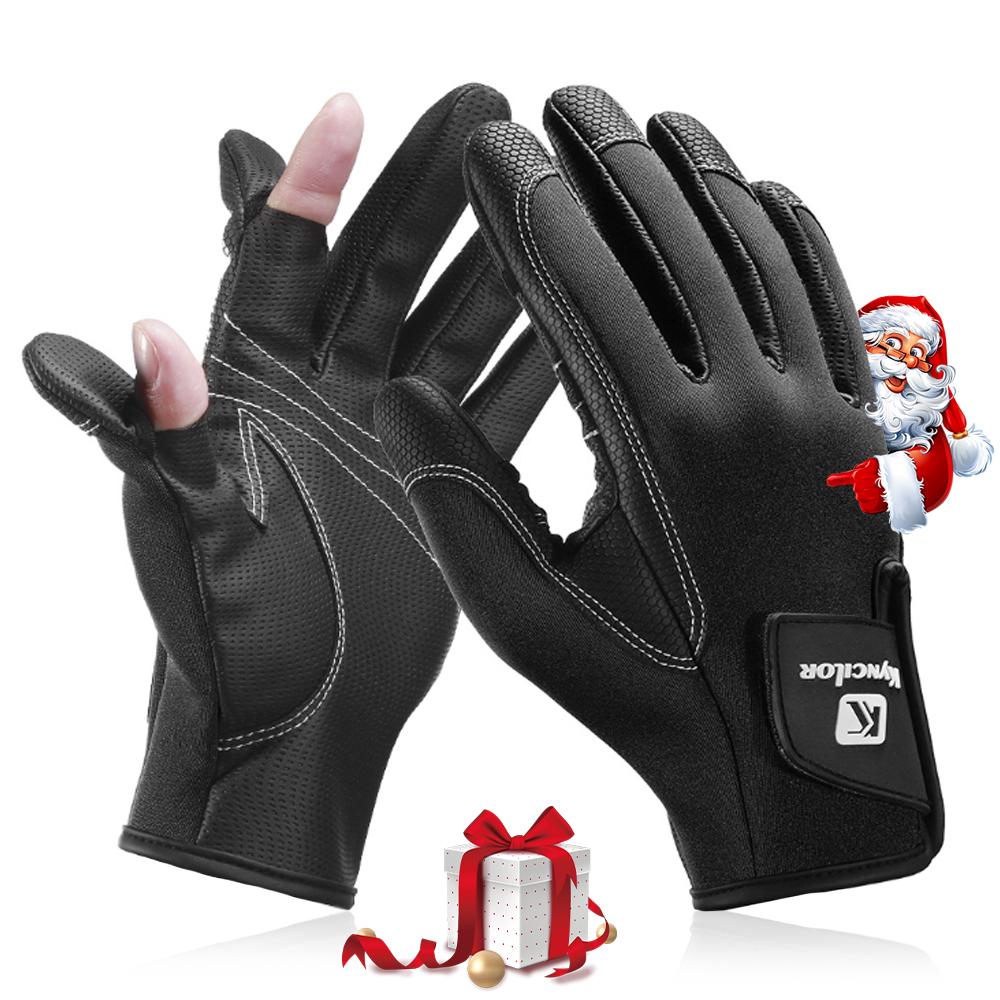 Neoprene Fishing Gloves For Men and Women 2 Cut Fingers Flexible SP