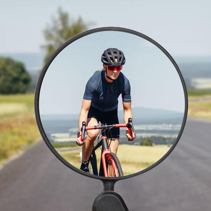 1PCS Foldable convex rearview mirror for bicycle