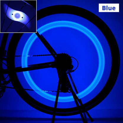 Waterproof bicycle spoke light 3 lighting mode LED bike wheel light easy to install bicycle safety warning light With Battery